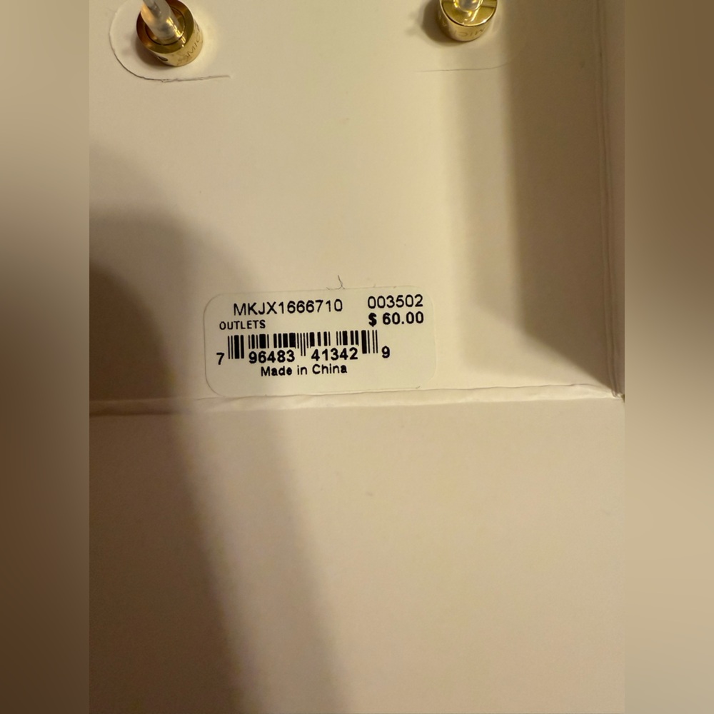 Michael Kors Gold Earrings - Picture 5 of 5